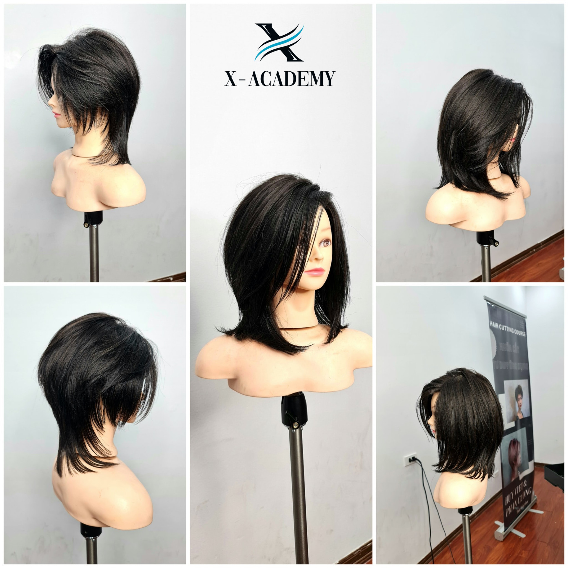 Bạn có thể thỏa sức sáng tạo, tạo ra những kiểu tóc đẹp, phù hợp với nhu cầu của khách hàng