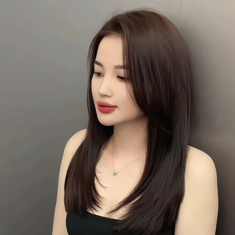 tóc duỗi tự nhiên