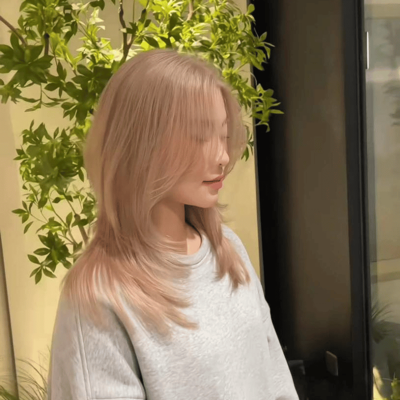 tóc duỗi tự nhiên