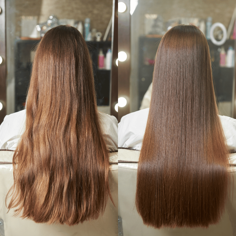 Tóc duỗi tự nhiên