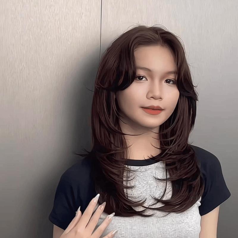 tóc duỗi tự nhiên