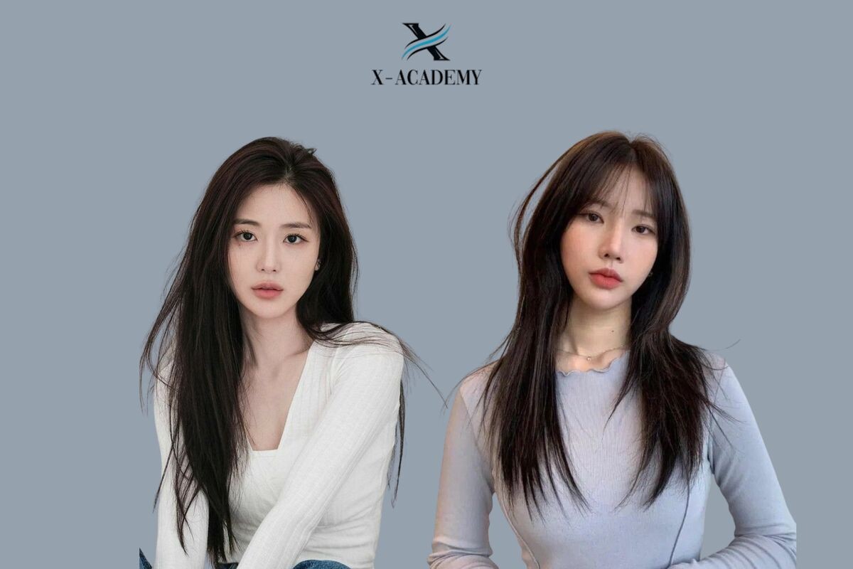 Tóc layer nữ dài cho học sinh