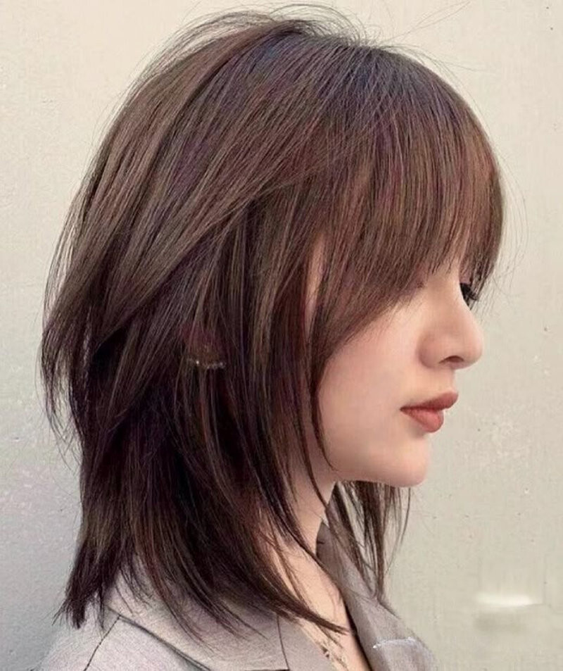 Mẫu tóc mullet nữ ngắn cá tính được giới trẻ ưa chuộng