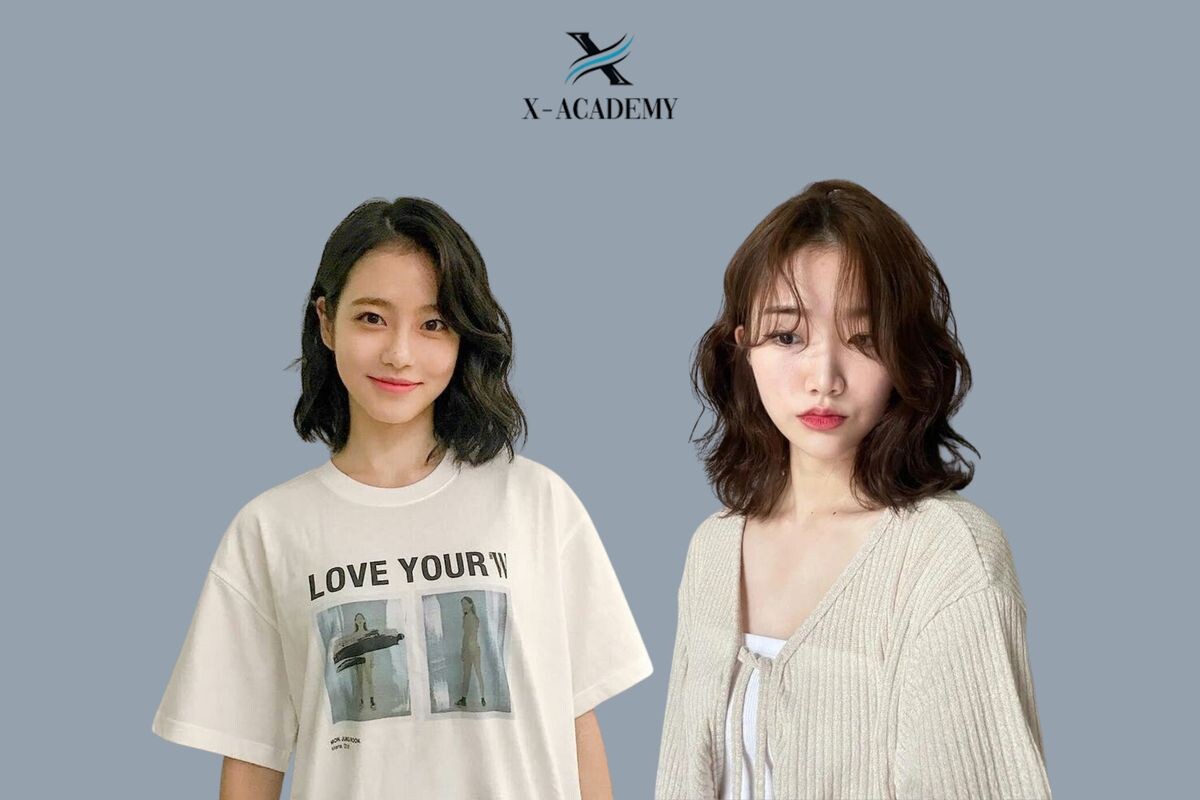 Tóc dài uốn gợn sóng