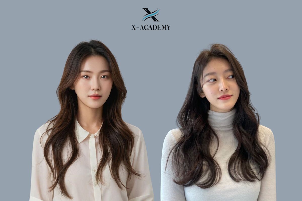 Tóc xoăn gợn sóng Hàn Quốc