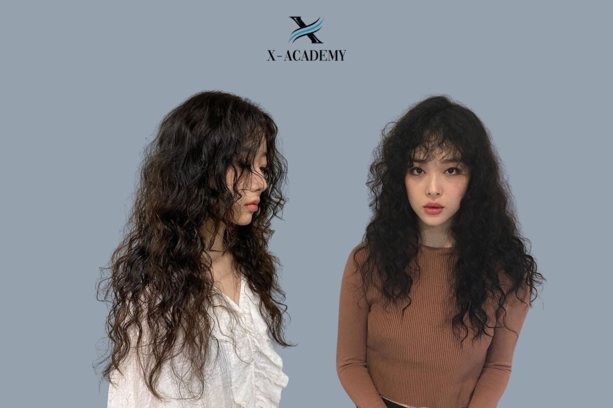 Tóc uốn gợn sóng lọn nhỏ