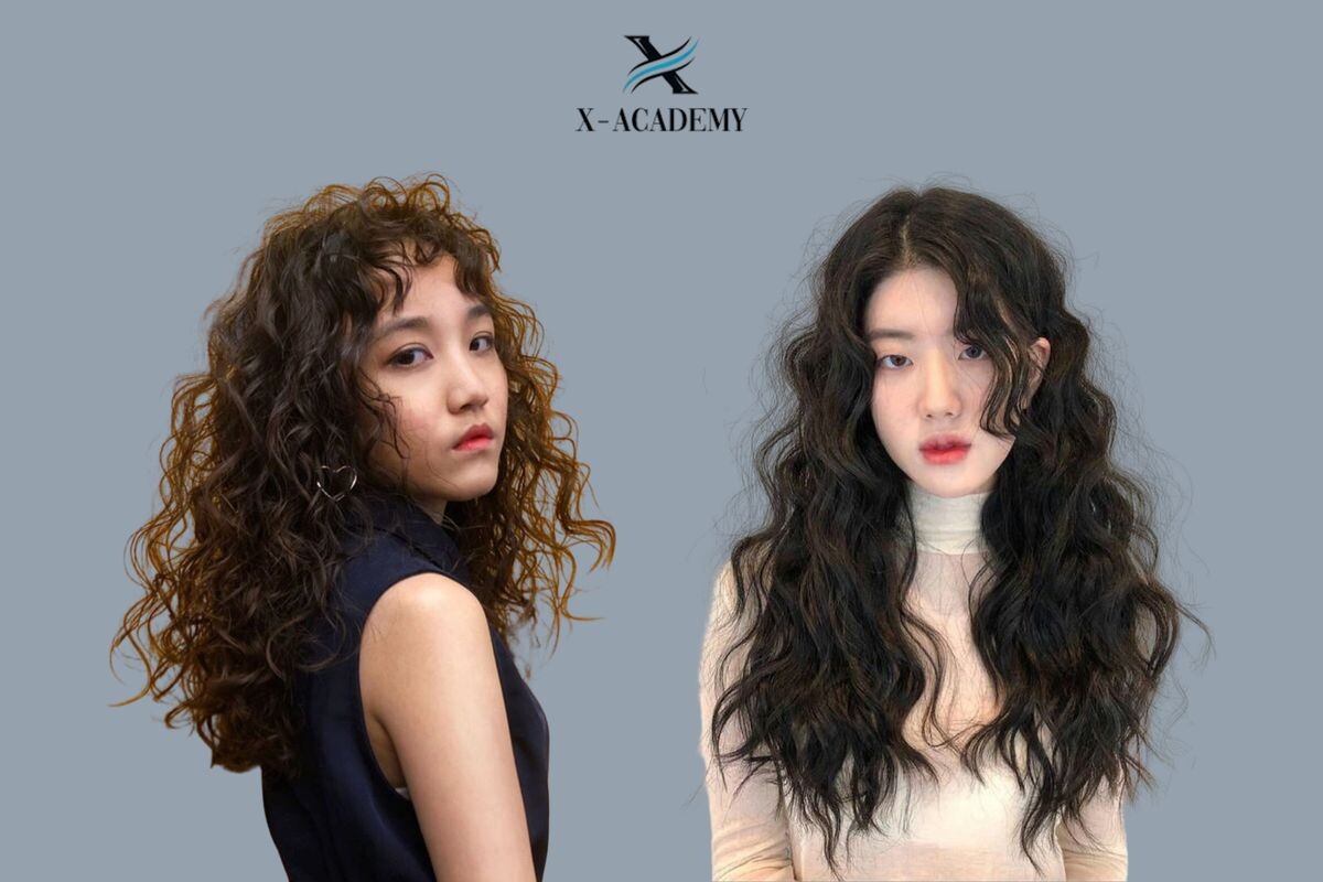 Tóc uốn gợn sóng xù