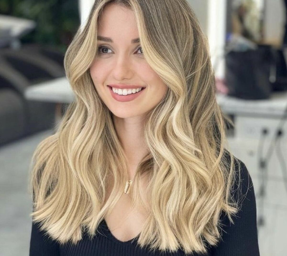 Kiểu tóc nhuộm Balayage
