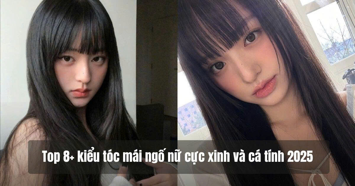 Tóc mái ngố nữ luôn là một trong những kiểu tóc được phái đẹp ưa chuộng nhất