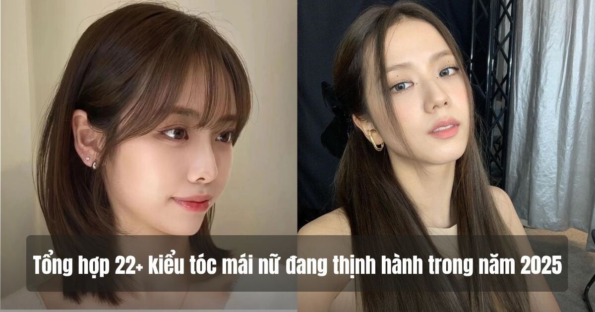 Kiểu tóc mái nữ