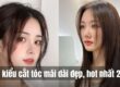 Các kiểu cắt tóc mái dài đẹp, hot nhất 2025