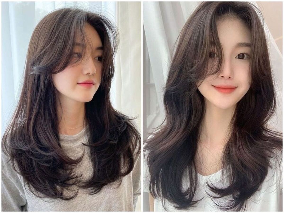 Tóc 2 mái nữ dài