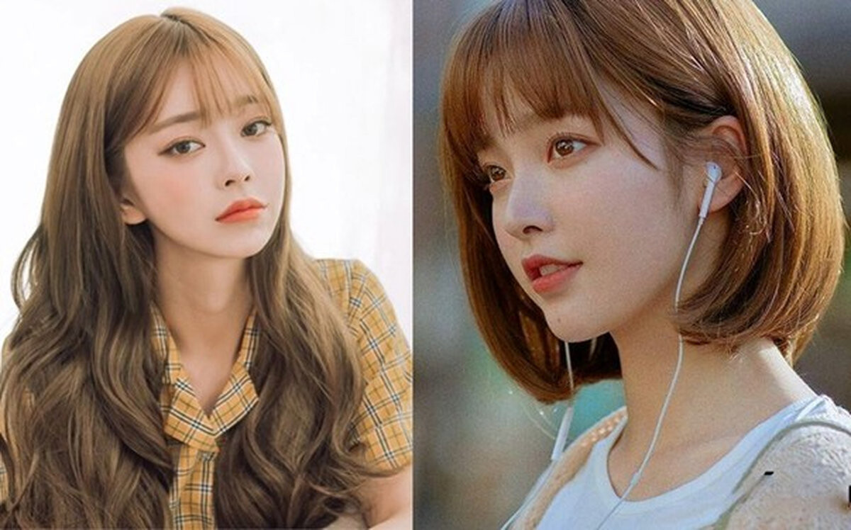 Màu nâu lạnh cho nữ phong cách Hàn Quốc