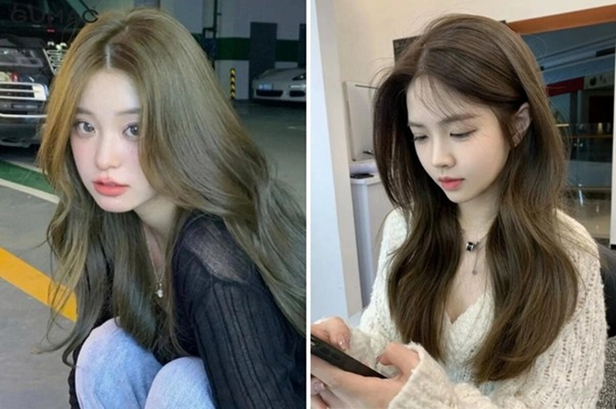 Màu nâu lạnh cho nữ sáng da