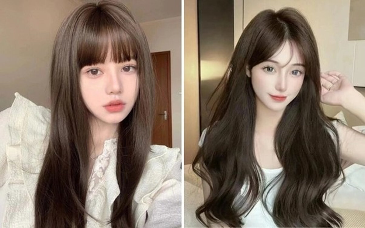 Màu nâu lạnh cho nữ tôn mặt