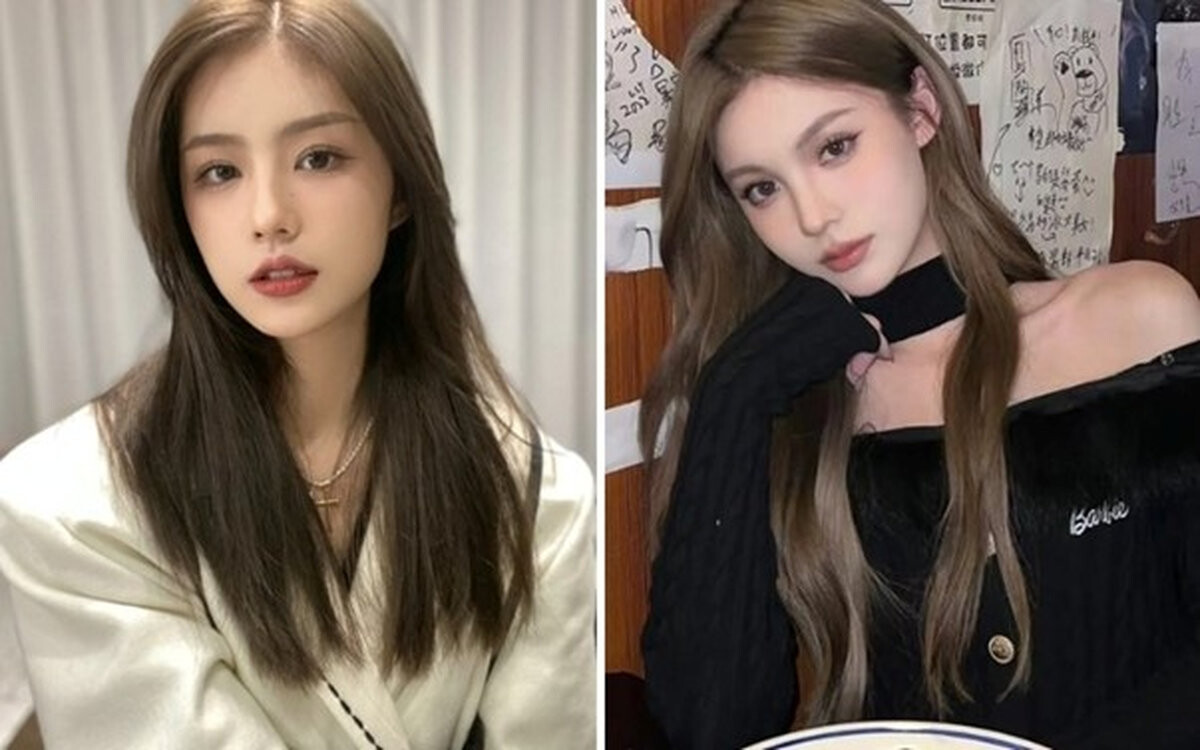 Màu nâu lạnh cho nữ tone trầm