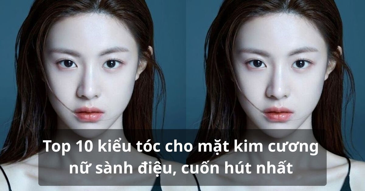 Tóc cho mặt kim cương