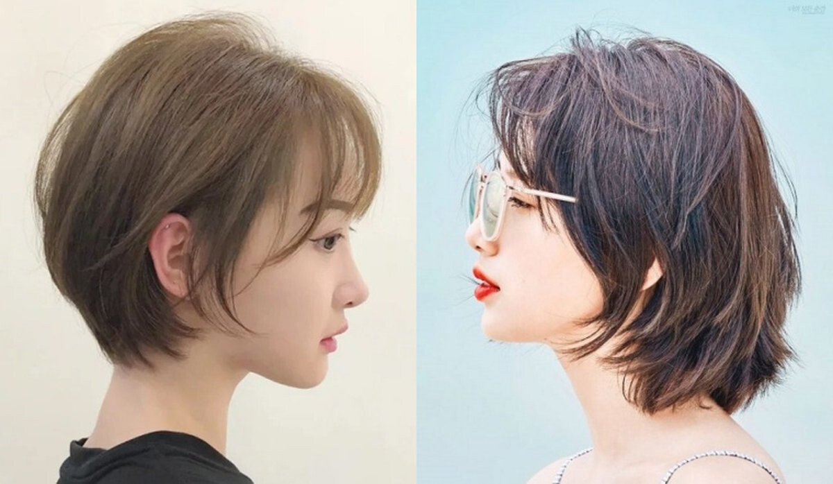 Tóc ngắn cá tính bob layer