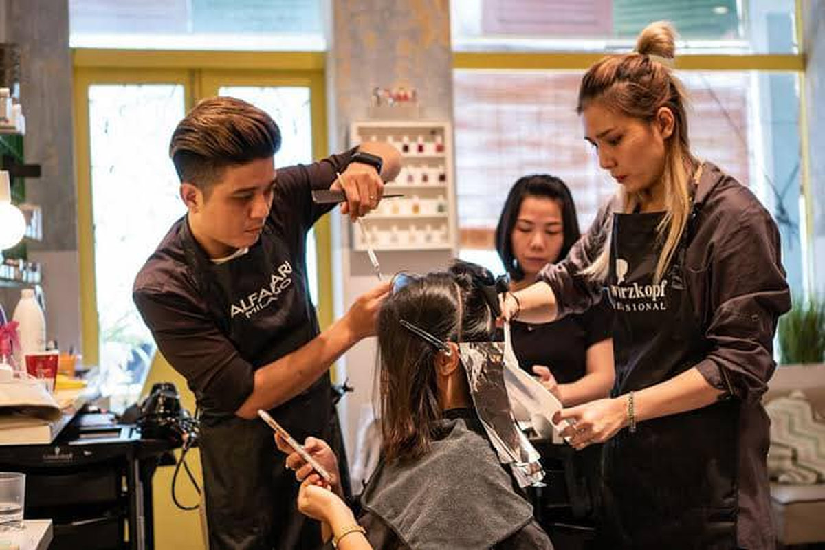 Học cắt tóc nữ có khó không