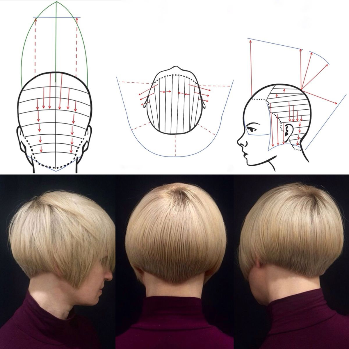Học kỹ thuật cắt tóc Vidal Sassoon