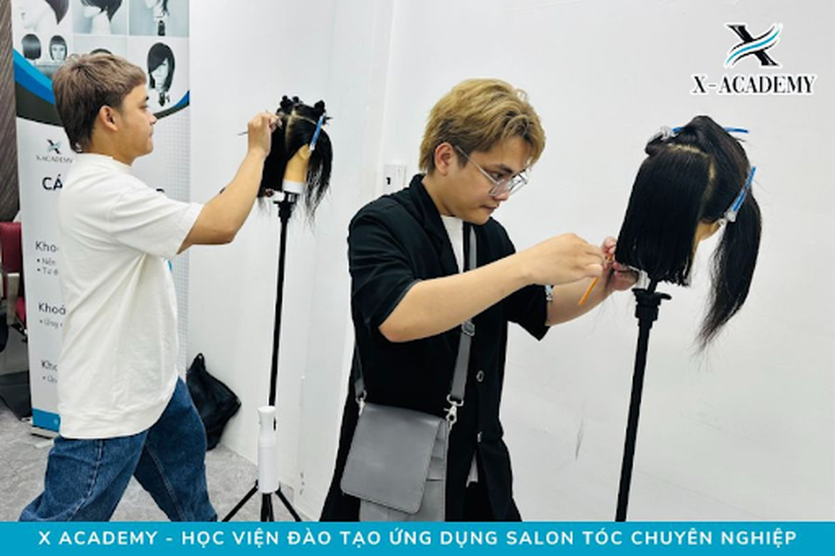 Học nghề cắt tóc nữ đẹp