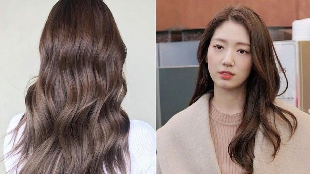 Màu tóc nâu socola lạnh