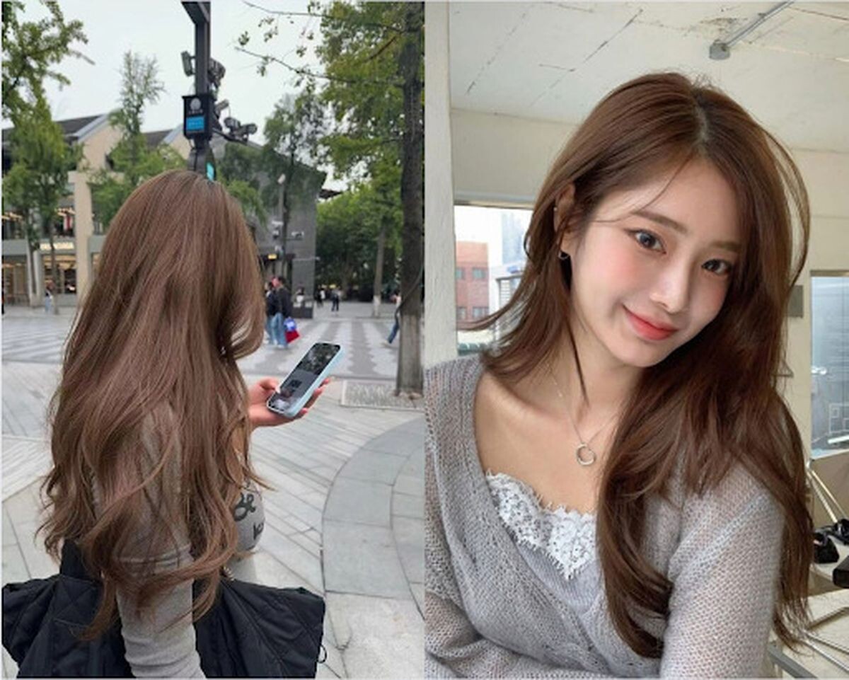 màu tóc nhuộm sáng da nữ