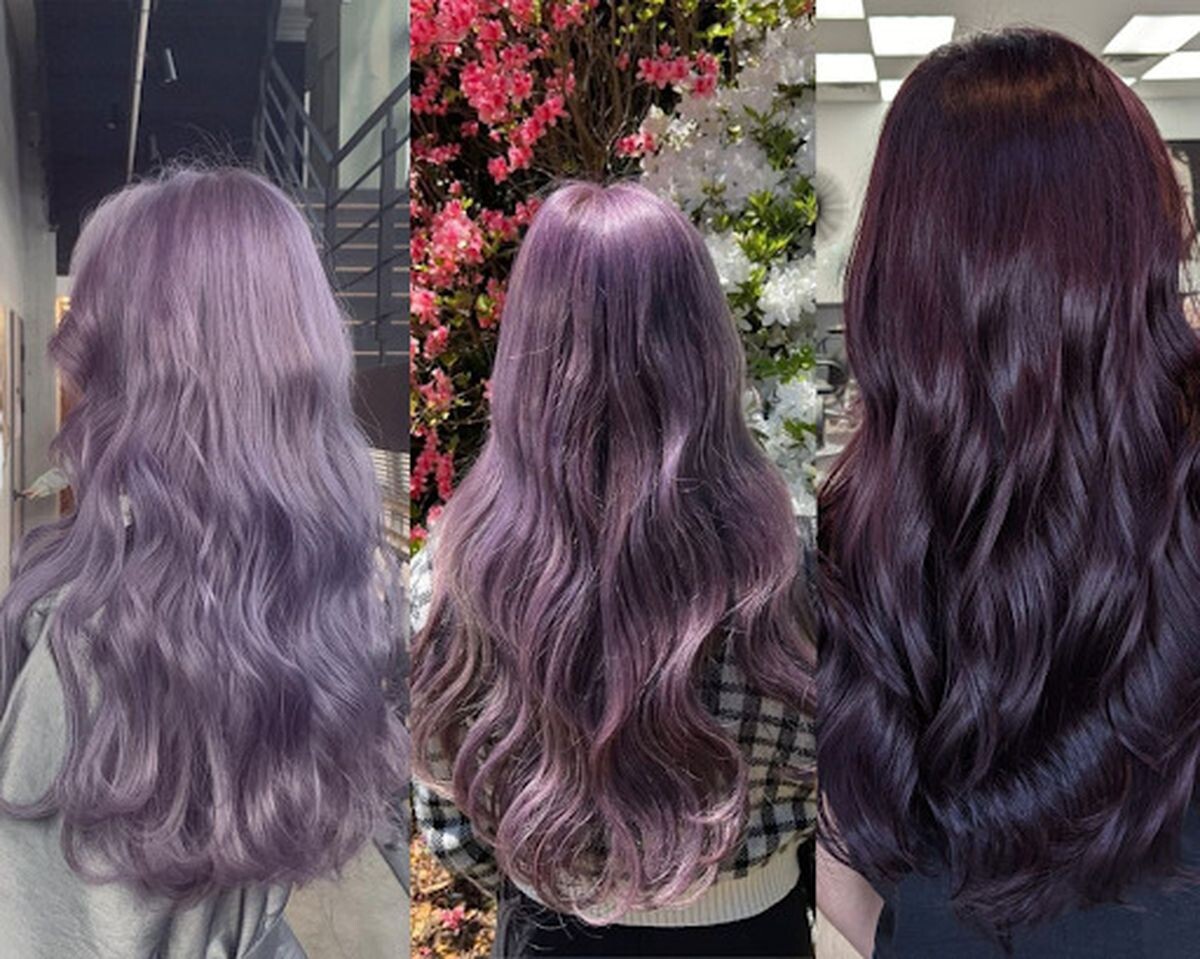 Màu nhuộm sáng da màu tóm