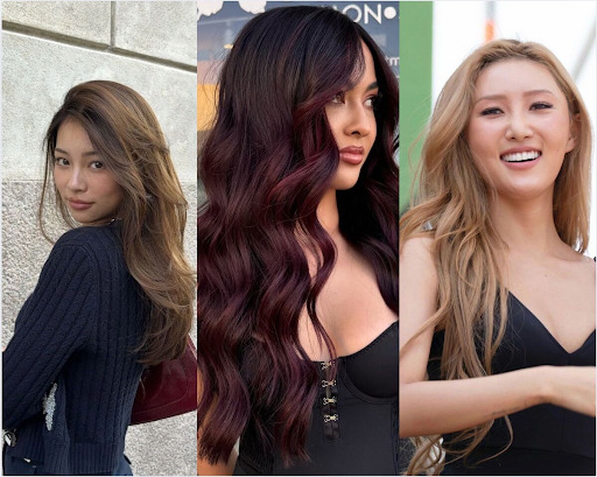 màu tóc nhuộm sáng da cho da ngăm