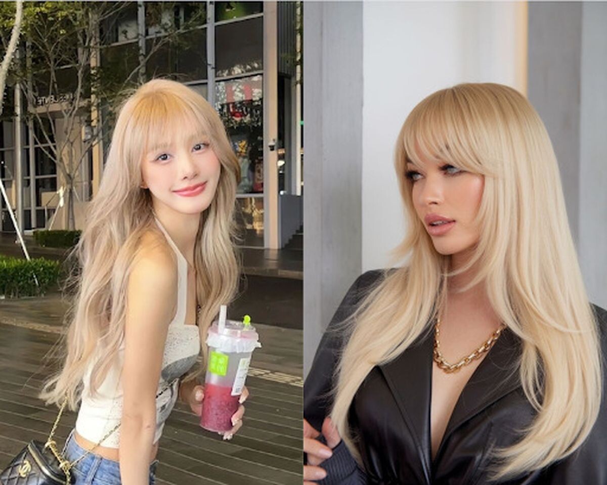 Màu tóc nhuộm tôn sáng da