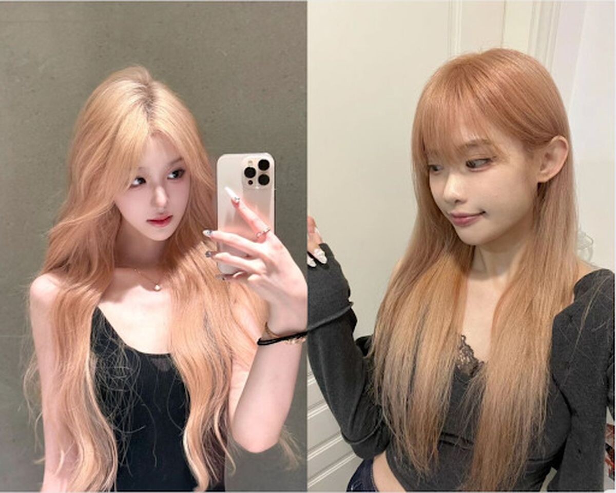 Màu nhuộm cho nữ sáng da