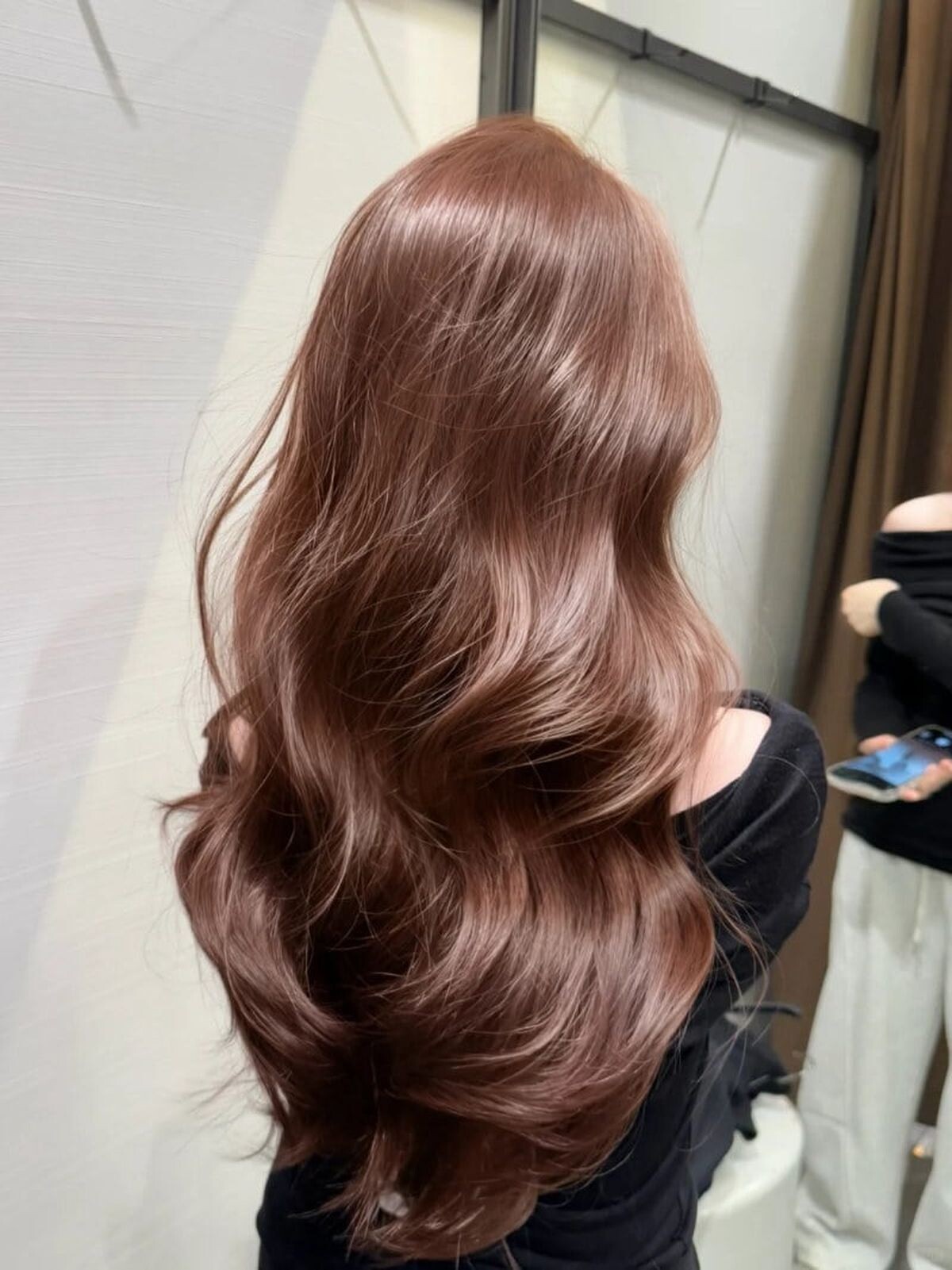 Tóc màu nâu hạt dẻ