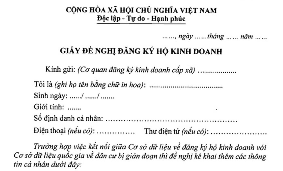 mở salon tóc cần những giấy tờ gì