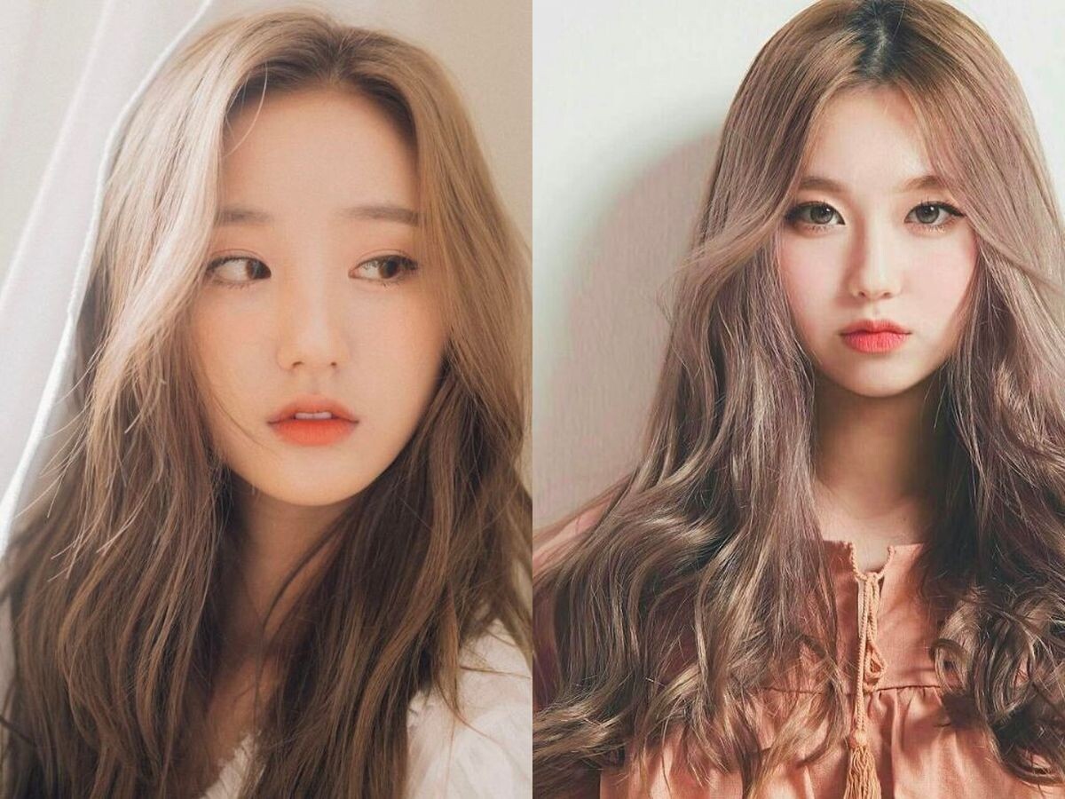 Tóc màu nâu hạt dẻ lạnh