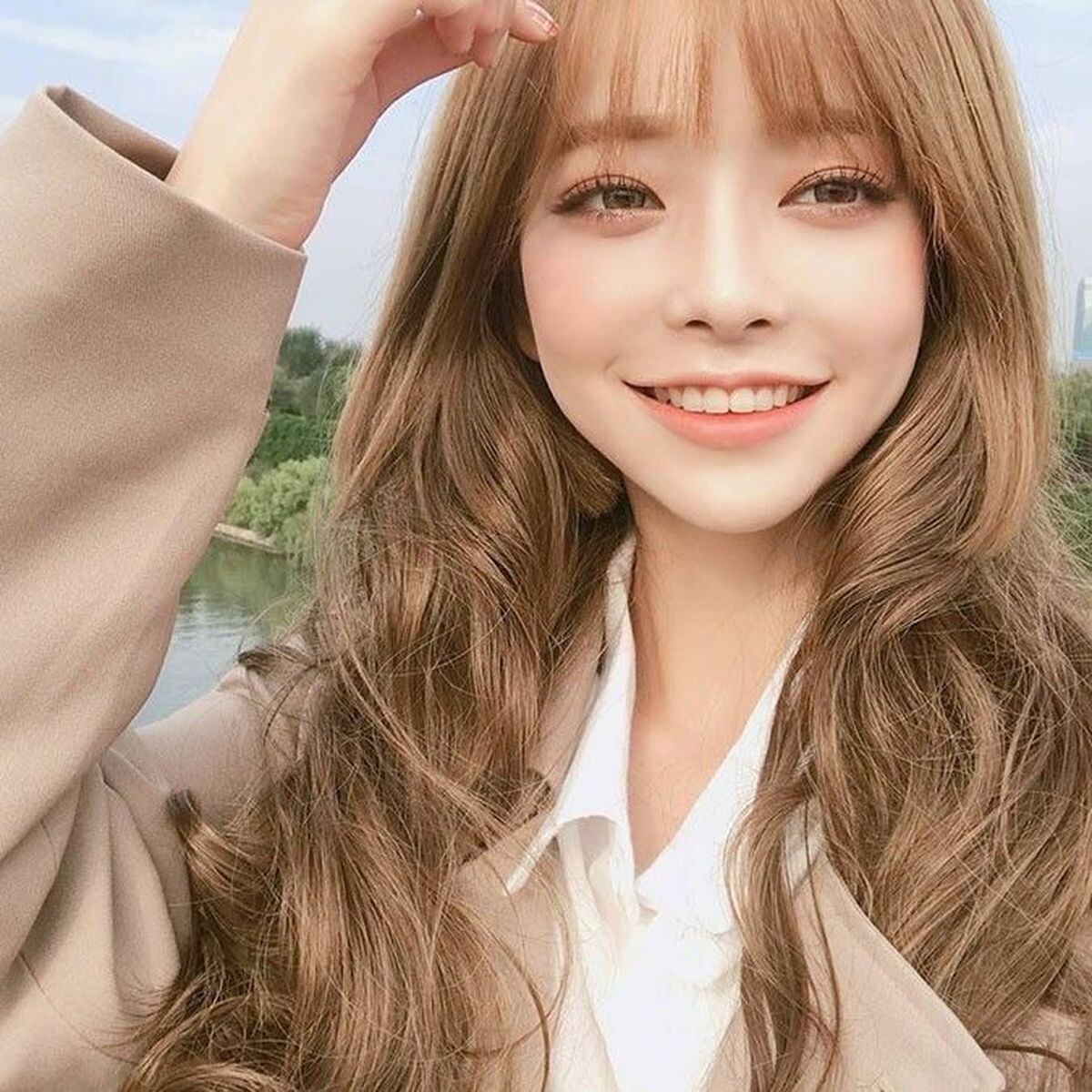 Tóc màu nâu hạt dẻ