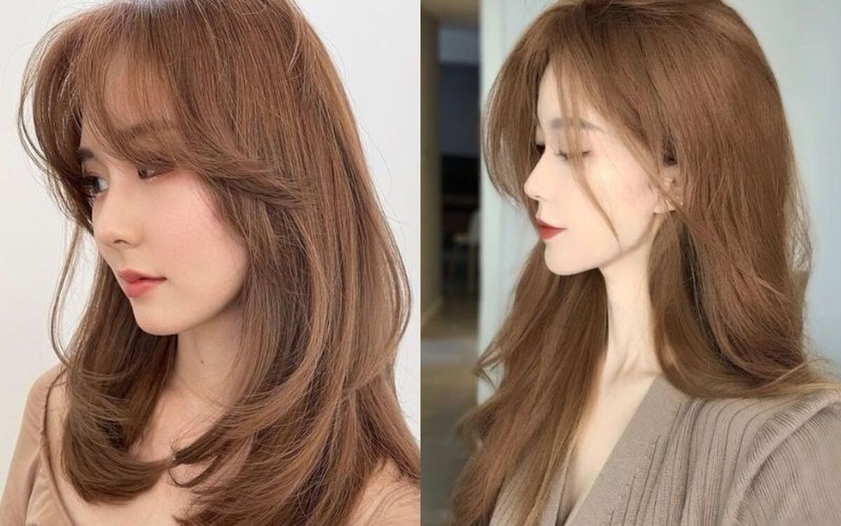 Tóc màu nâu hạt dẻ trầm