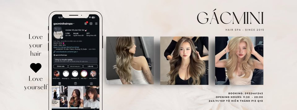 salon tóc đông khách uy tín