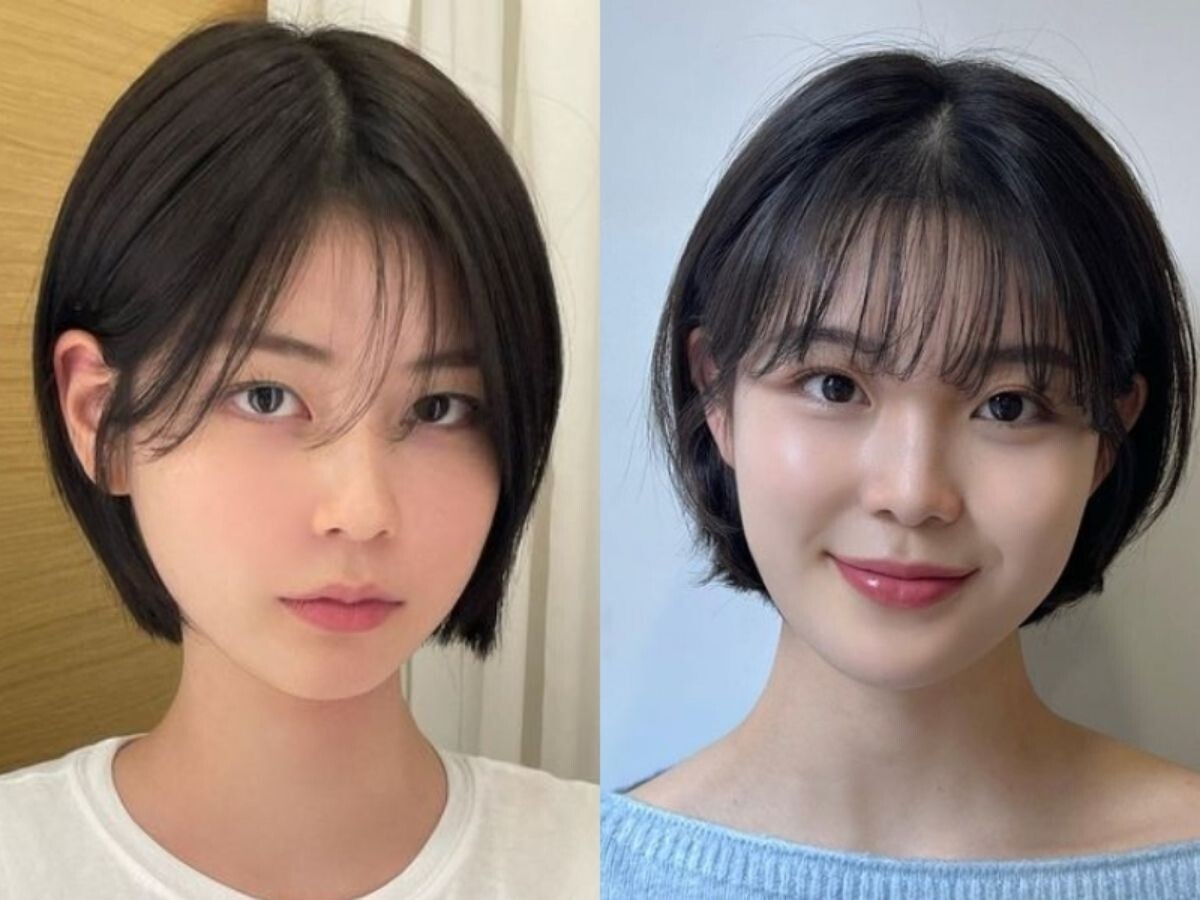 Tóc layer duỗi Pixie