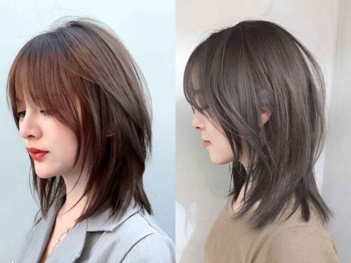 Tóc layer thẳng Mullet