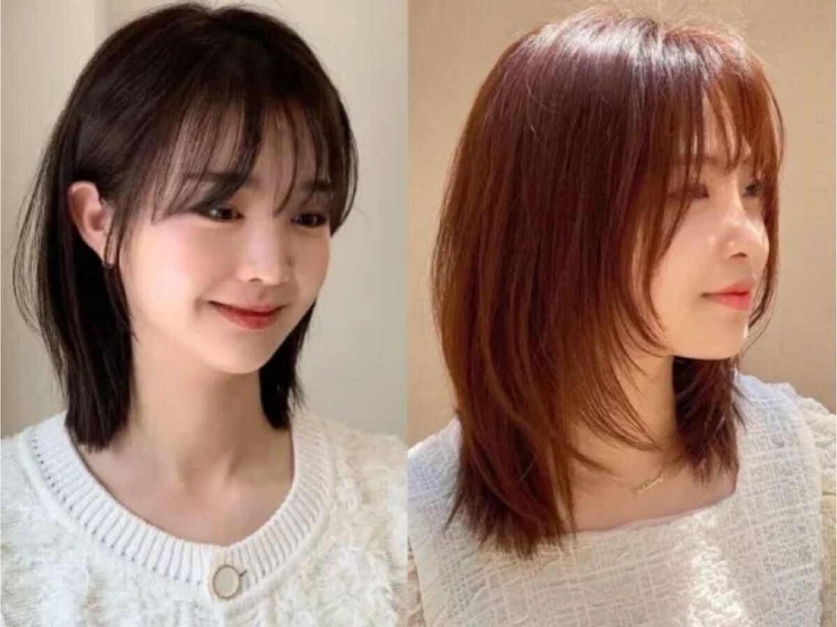 Tóc layer thẳng ngắn