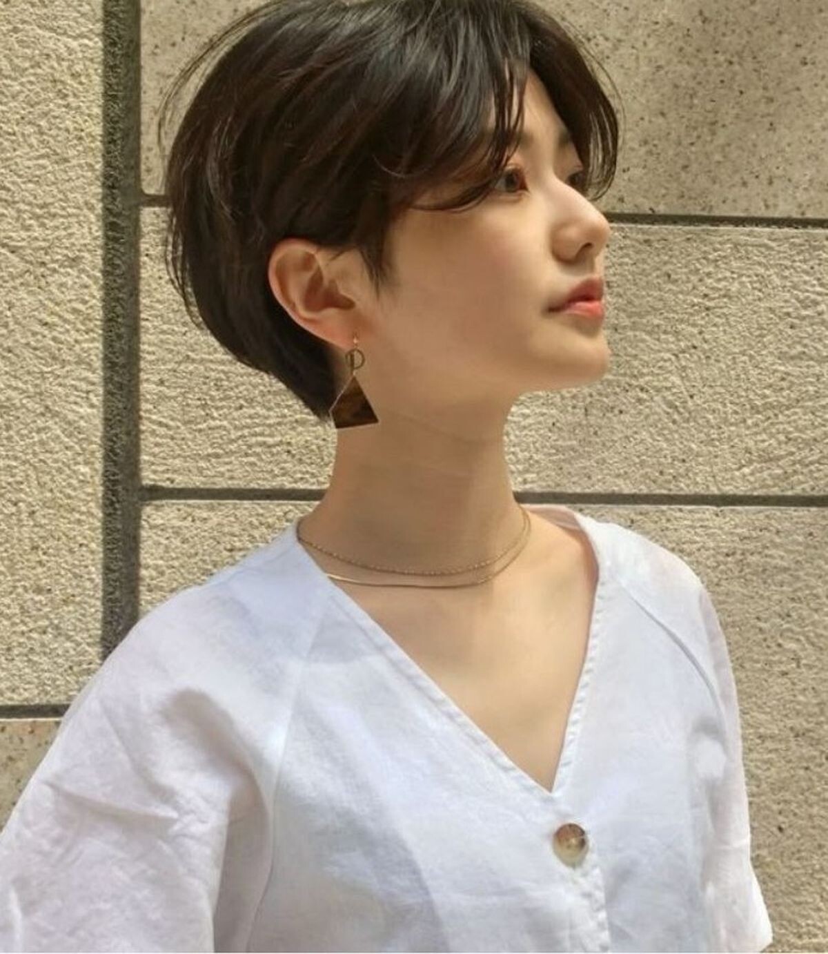 Tóc Pixie 2 mái nữ