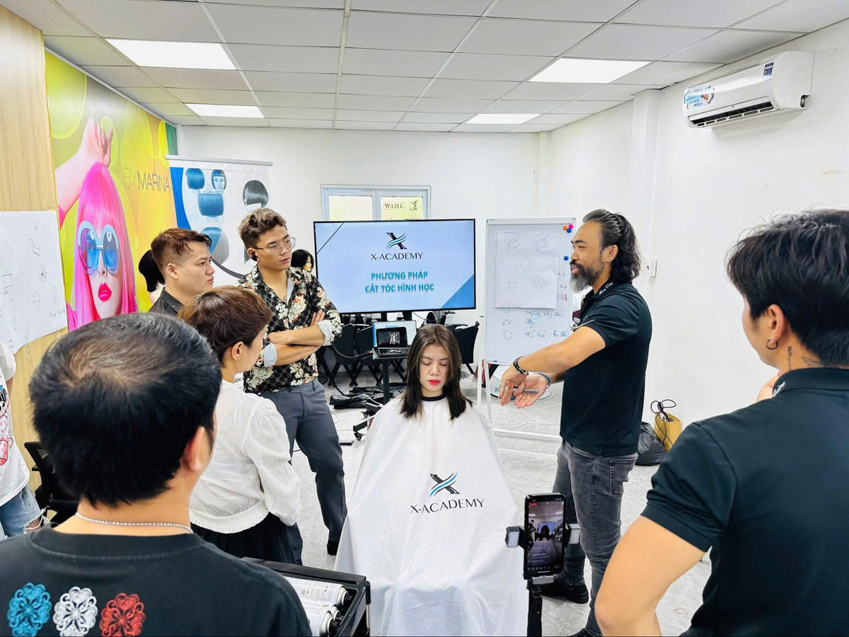 Vừa học vừa làm nghề tóc tại X-Academy