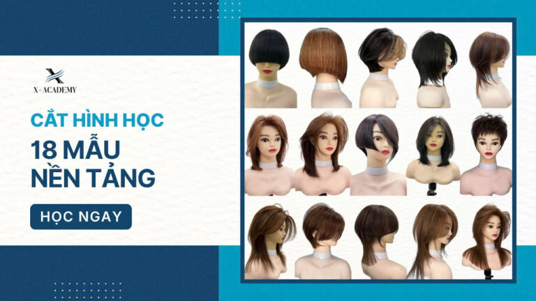 Cắt hình học 18 mẫu nền tảng