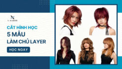 Cắt hình học 5 mẫu làm chủ layer