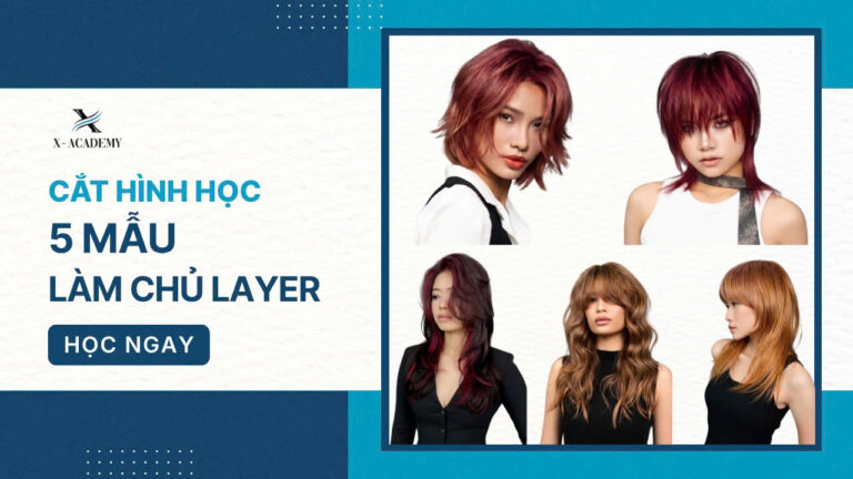 Cắt hình học 5 mẫu làm chủ layer